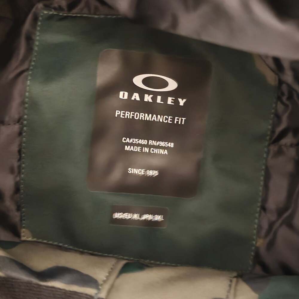 Oakley Core Divisional RC Insulated Jacket B1B Camo Hunter XL - Picture 2 of 7